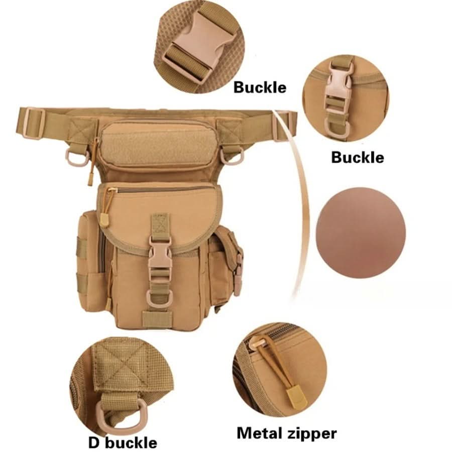 Tactical Waist Bag for Drop Leg Carry | ribuella