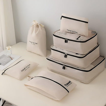 Ultimate 7-Piece Packing Organizer Set for Stress-Free Travel | ribuella