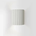 Resin Wall Light with Ribbed Shade – Modern Interior Styling | ribuella