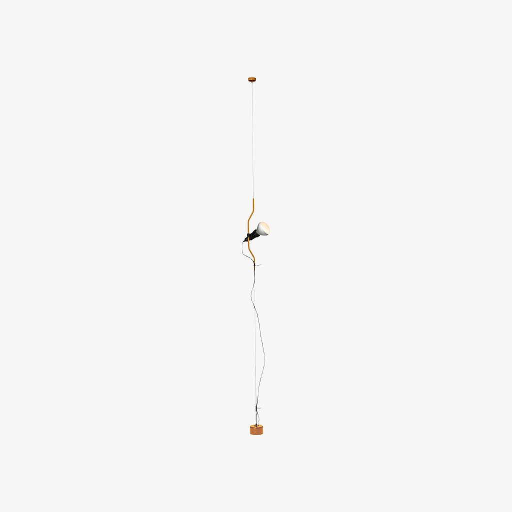 Fluxo N37 Minimalist Linear Ceiling Lamp Height Adjustable Multi Head Direct Illumination