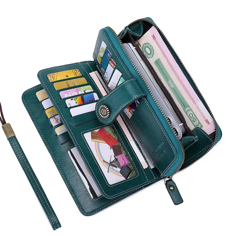 Peněženka s RFID ochranou pro 24 karet – štíhlý a kompaktní design | ribuella