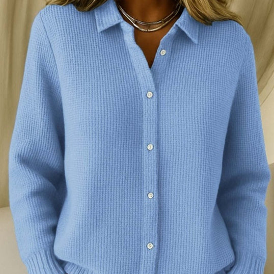 Pull Col Revers Élégant