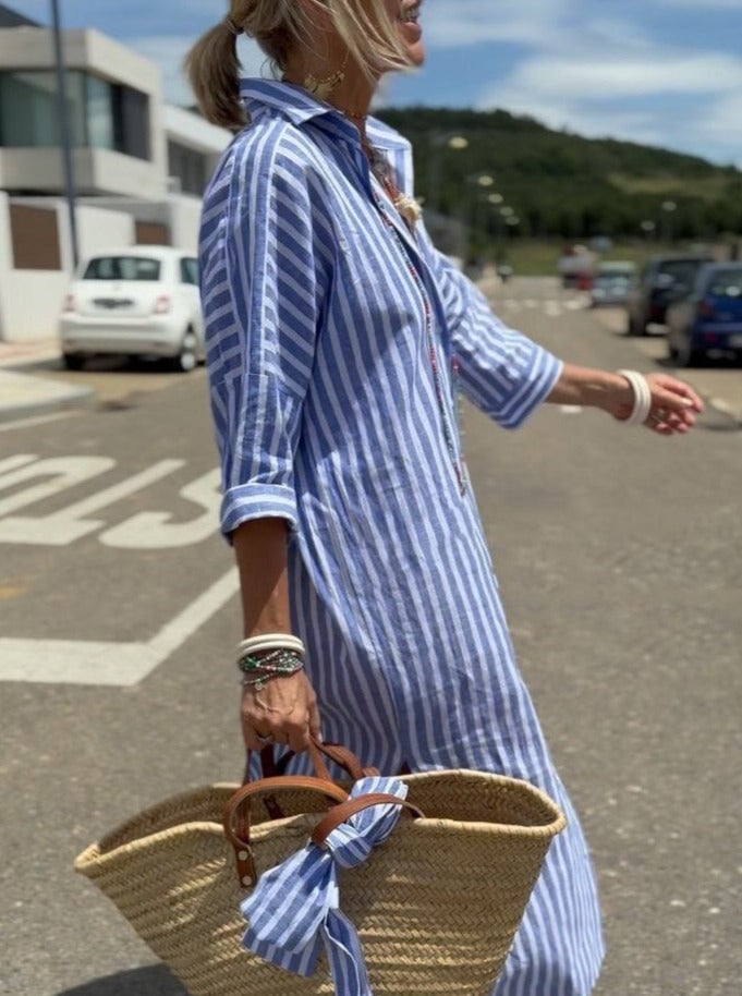 Timeless Shirt Dress for Women - Effortless Style | ribuella