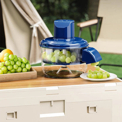 USB Rechargeable Electric Chopper with Five Blades | ribuella