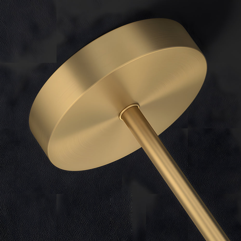 AuricLine Adjustable Brass And Copper LED Desk Lamp