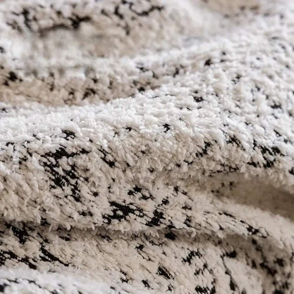 Reversible Nordic Speckle Boho Couch Cover Durable Protection