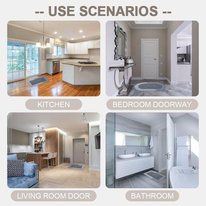 Ultra-Absorbent, Fast-Drying Bathroom Comfort Mat | ribuella
