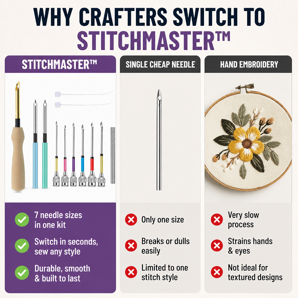 StitchMaster | Szyj bezbłędnie za każdym razem i patrz, jak Twoje dzieła ożywają | ribuella