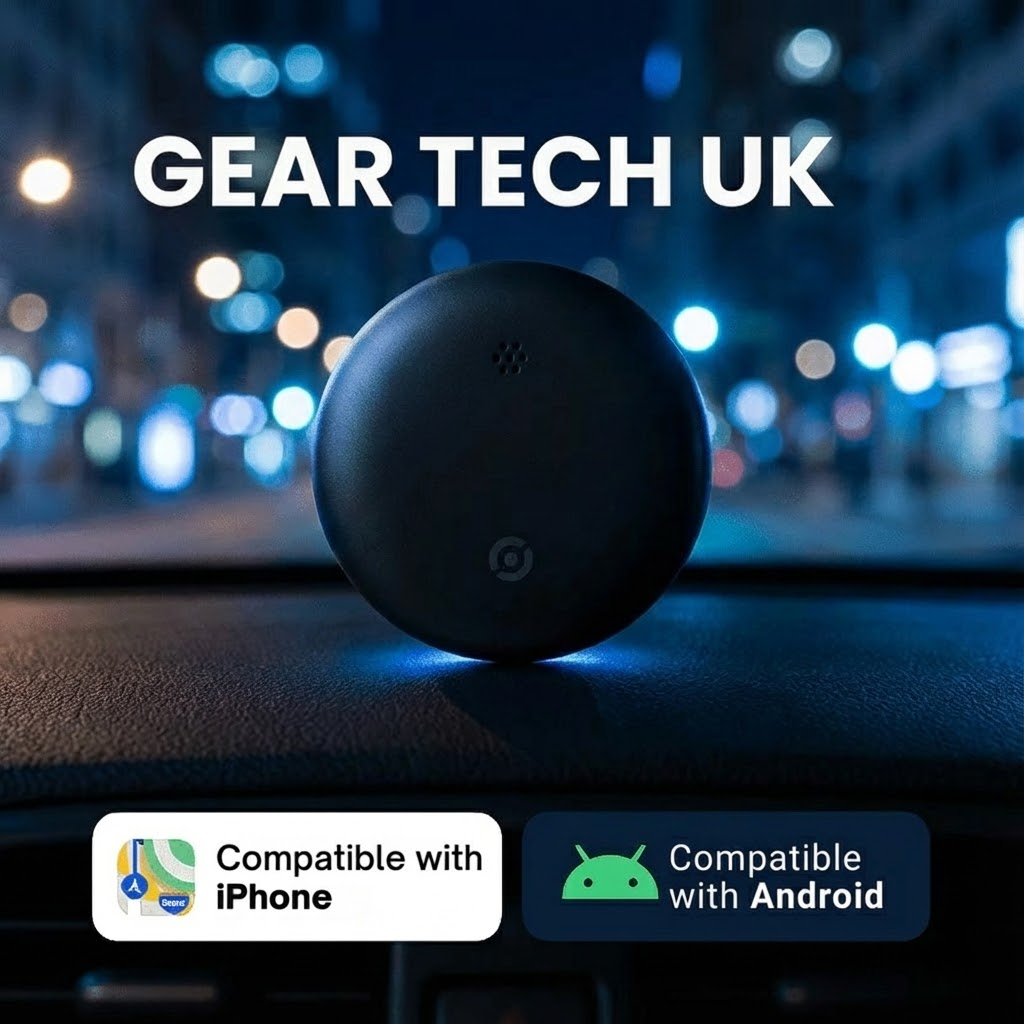 GPS-Fahrzeugsicherheitstracker mit 24/7-Echtzeitüberwachung, kompatibel mit Android und iOS