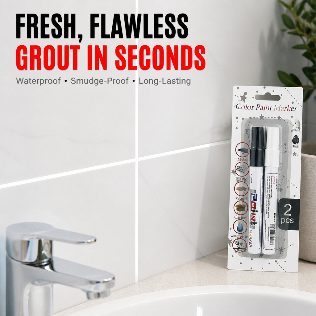 RevitaLine | Instantly Bring Your Grout Back to Life with Waterproof Precision | ribuella