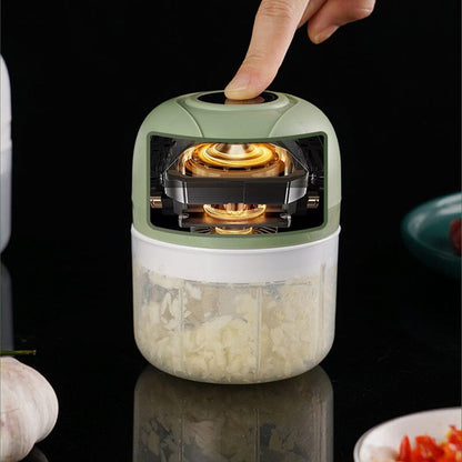 USB Rechargeable Garlic Chopper – Electric Food Processor | ribuella