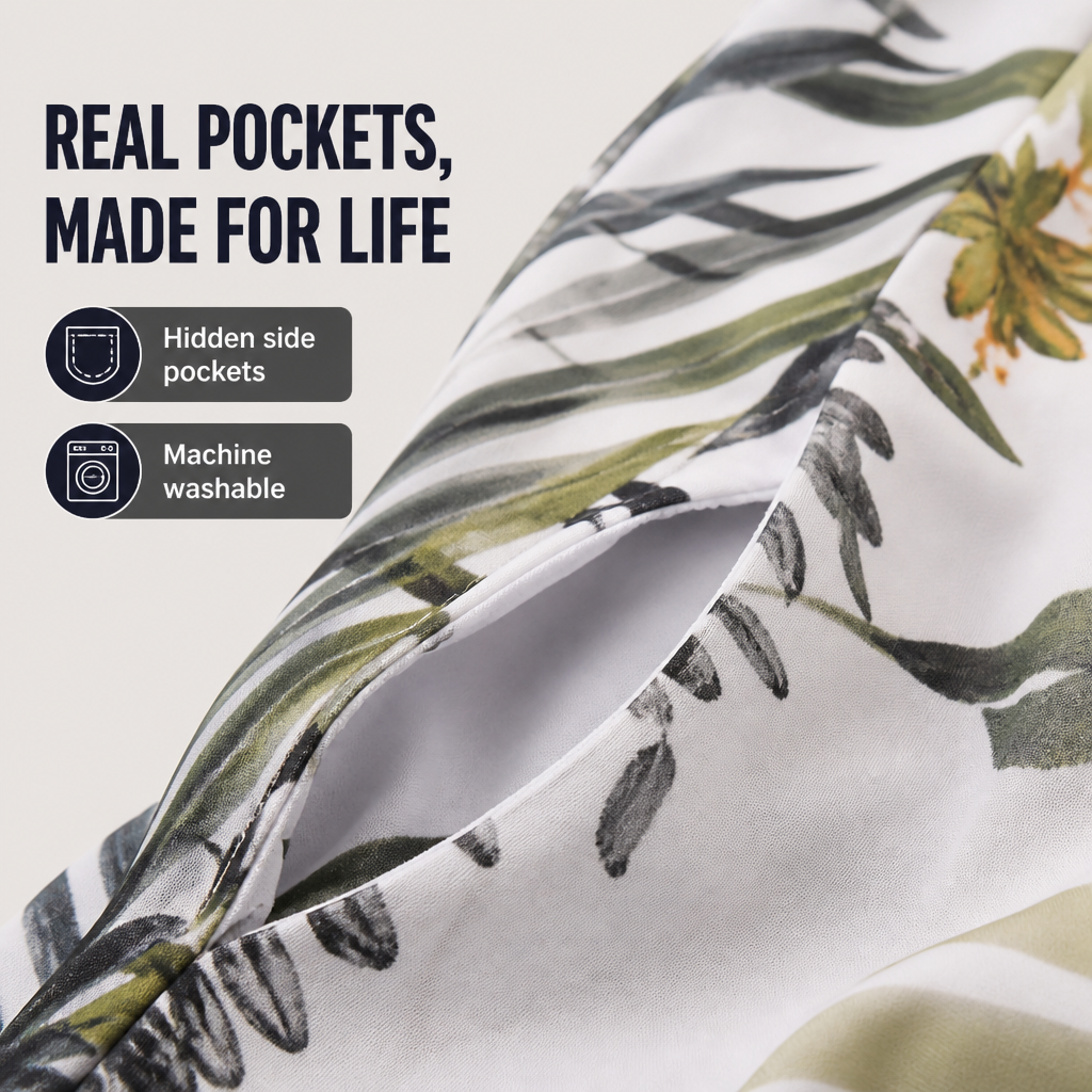 SeranaMist BreezeDress | Feel Fresh, Flow Free, and Radiate Effortless Elegance All Day | ribuella