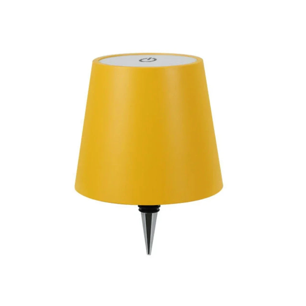 Rechargeable LED Bottle Lamp Converter Adjustable Brightness Dual Color Temperature