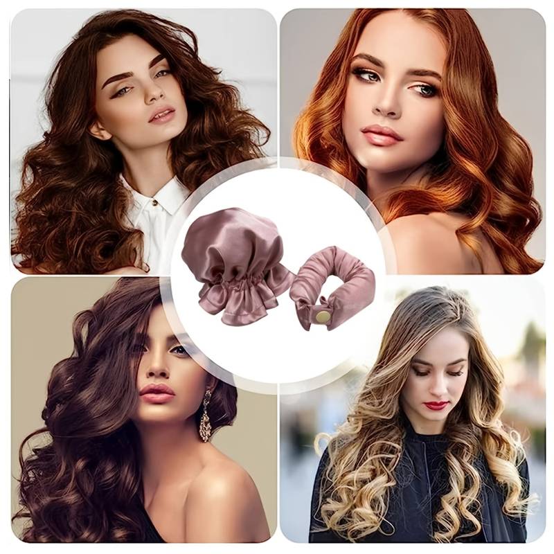 Boucleurs en soie sans chaleur – Conviennent à tous les types de cheveux | ribuella
