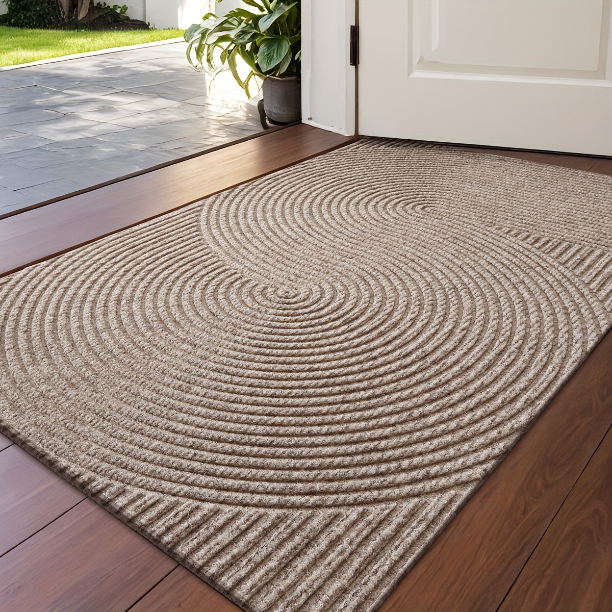 Stylish Non-Slip Geometric Entryway Mat for Your Home | ribuella