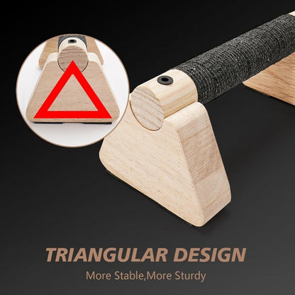 Sturdy Wood Push-Up Bars for Effective Home Workouts | ribuella