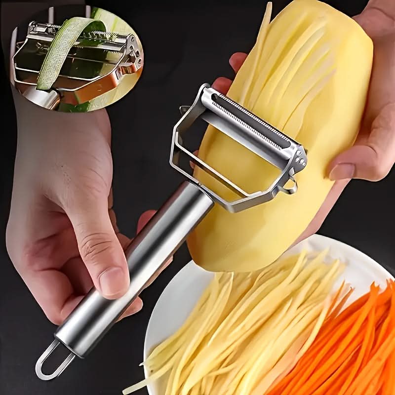 Gemüseschäler und Julienne-Schneider aus Edelstahl | ribuella