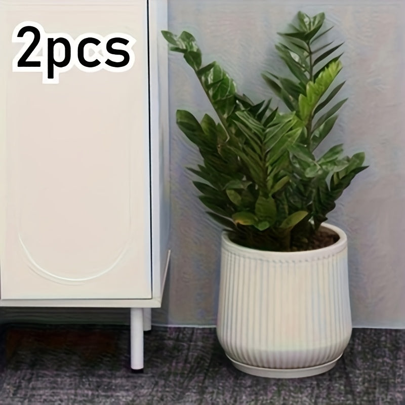 Stylish Indoor Planter Duo for Chic Home Decor | ribuella