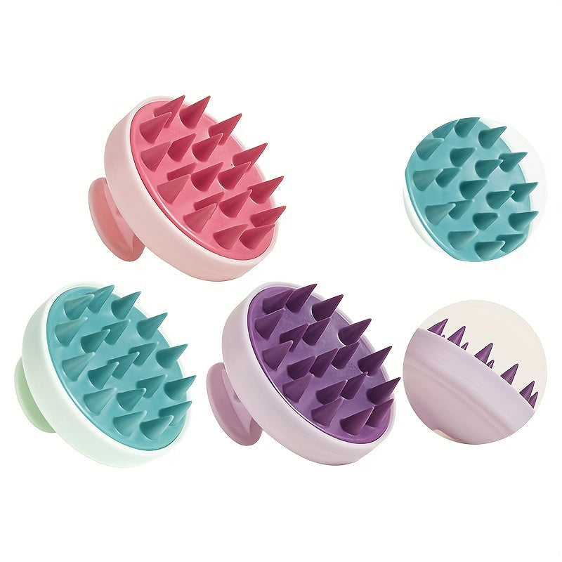 SerenityScalp - Brosse ergonomique en silicone pour masser et démêler | ribuella