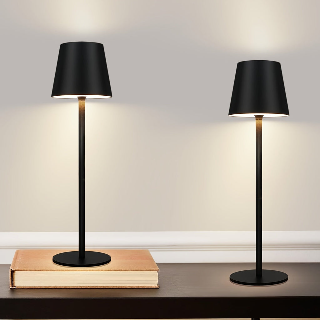 Lampă tactilă LED portabilă și reîncărcabilă, cu lumină ambientală modernă