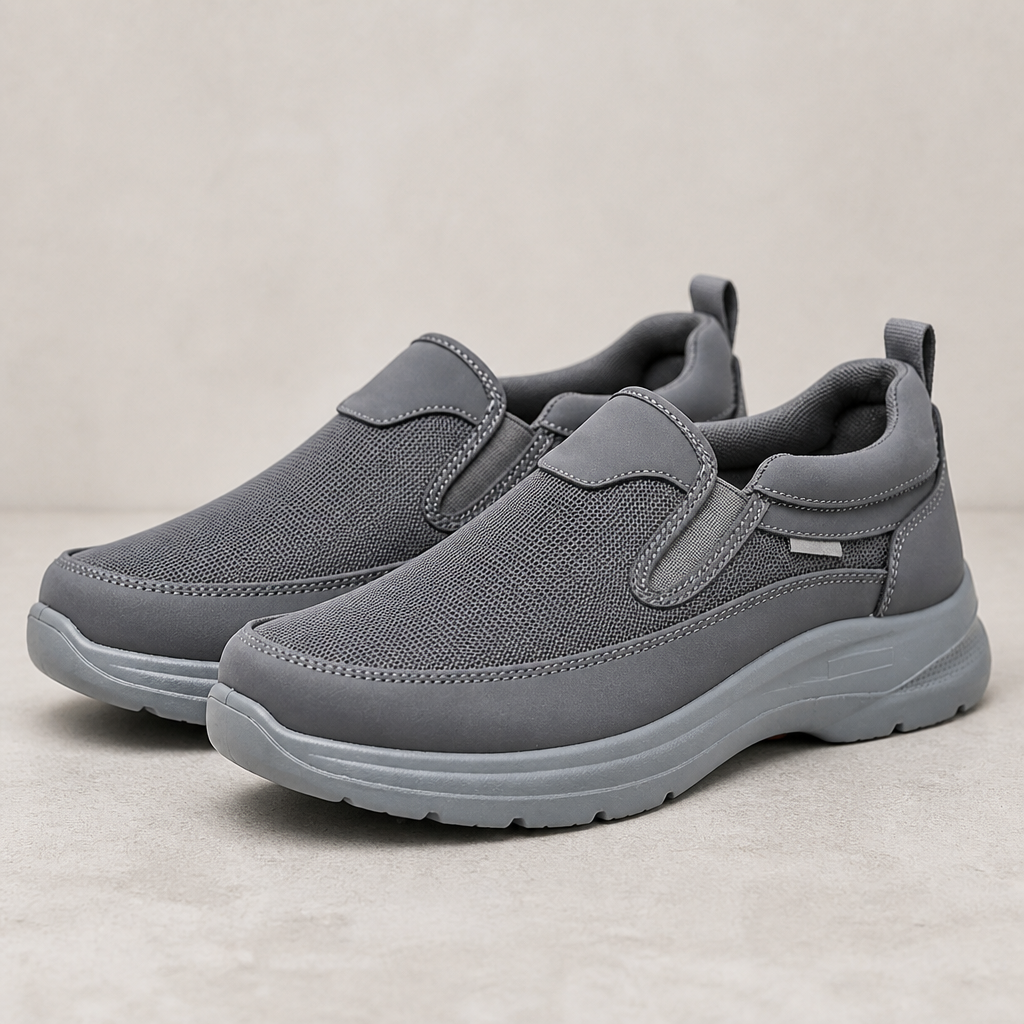 StrideEase – Padded Slip-On Walkers with Airy Mesh Upper | ribuella