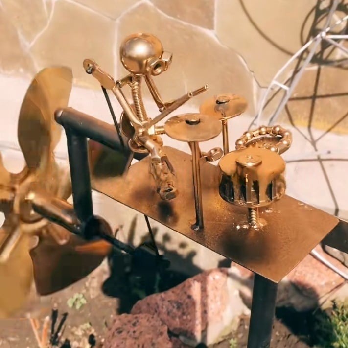SerenSpin | Ignite Your Garden’s Soul with Every Breeze and Bold Beat | ribuella