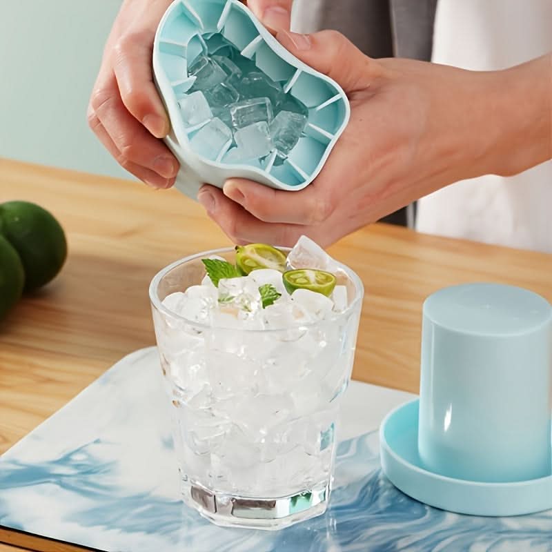 Molde de silicone para cubos de gelo – Balde para guardar gelo | ribuella