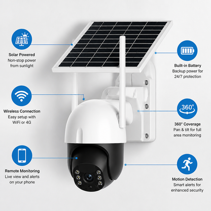 SunVigil | Unstoppable Solar Security That Lets You Relax Like Never Before | ribuella