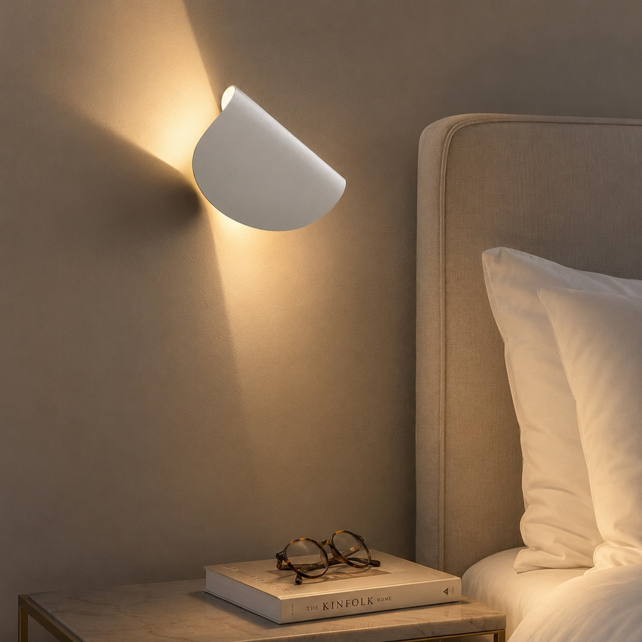 Modern Wall Light Adjustable Aluminum LED Up Down Fixture Dimmable Energy Efficient | ribuella
