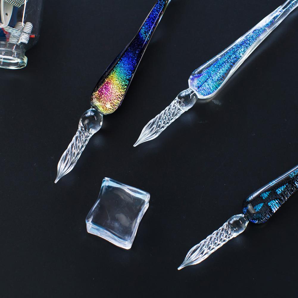 Pointe de stylo en verre à pointe spiralée | ribuella