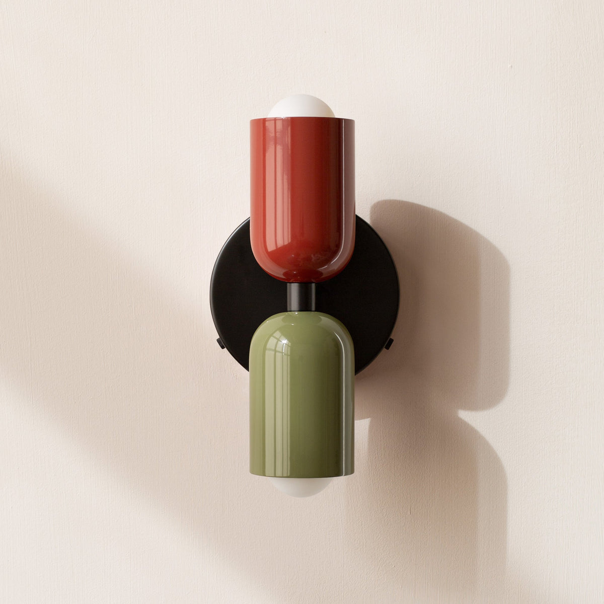 Vintage Dual Head Wall Light — Adjustable Swivel And Tilt Heads
