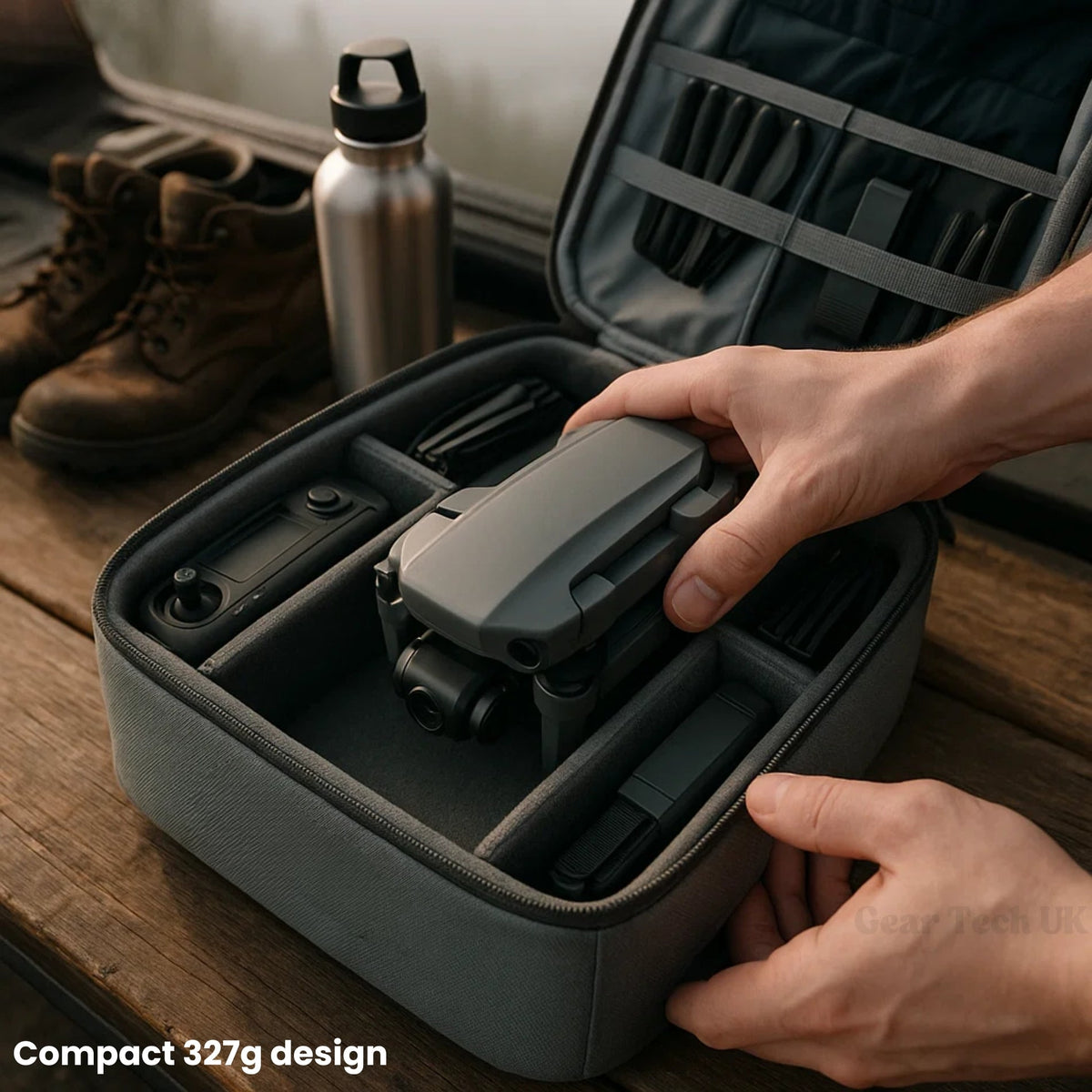 RG106 Pro dupla kamerás drón GPS-navigációval és 8K videóval
