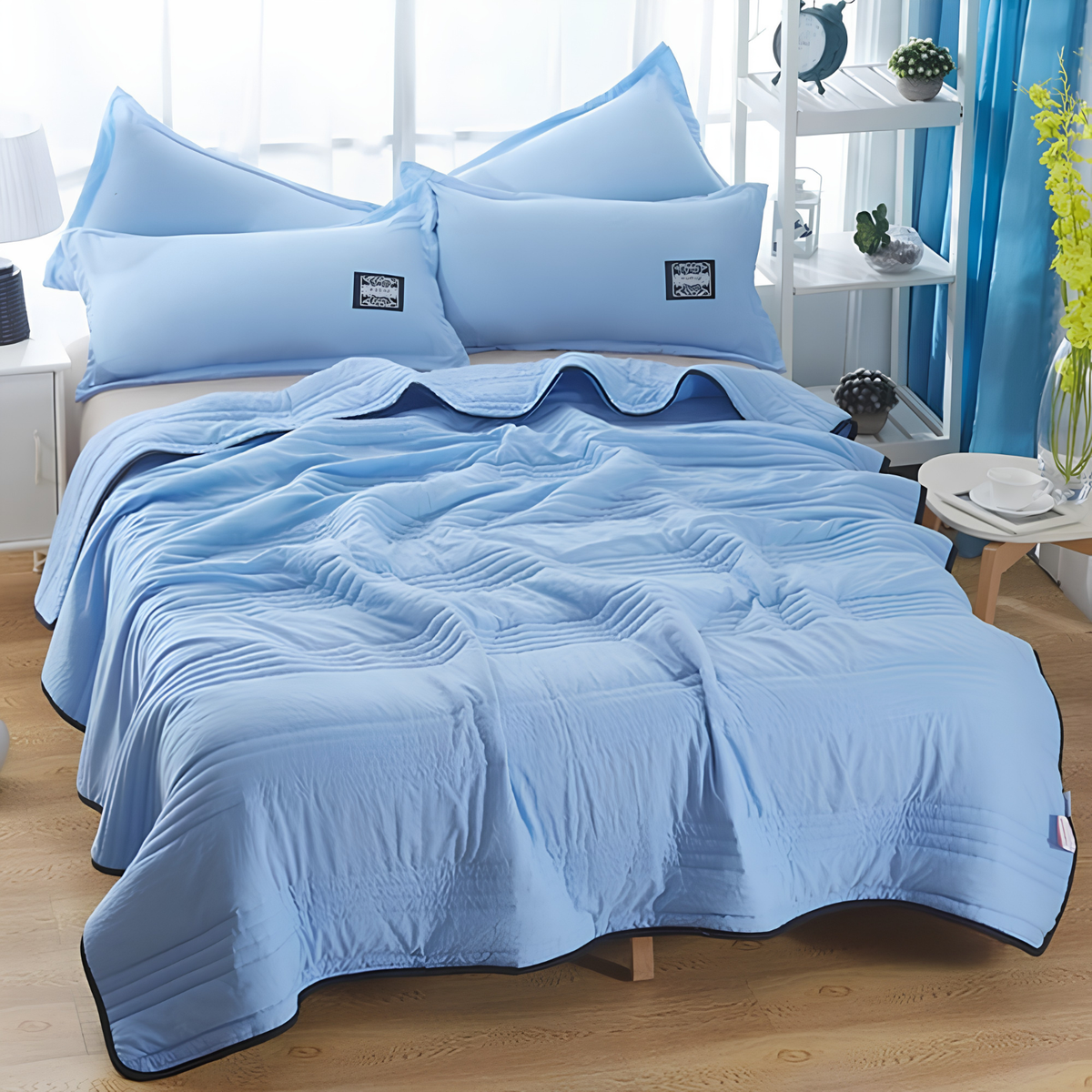 Coperta rinfrescante termoregolante per dormire - Comfort adattivo