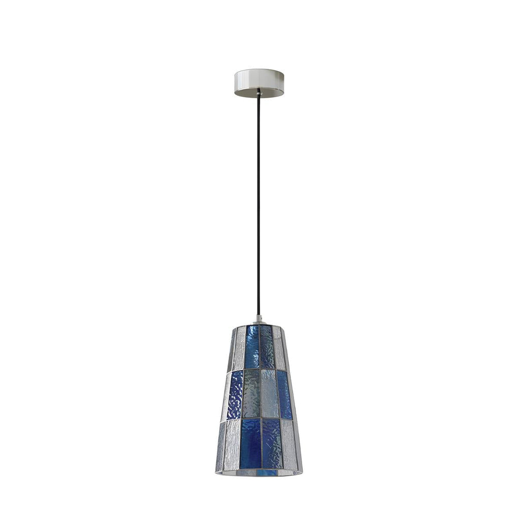 Fun Guy Pendant Lamp Conical Colorful Shade E14 Socket Single Bulb Hardwired