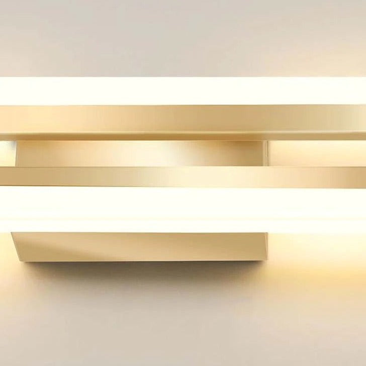 Modern csíkos mintájú LED fali lámpa – energiatakarékos világítás