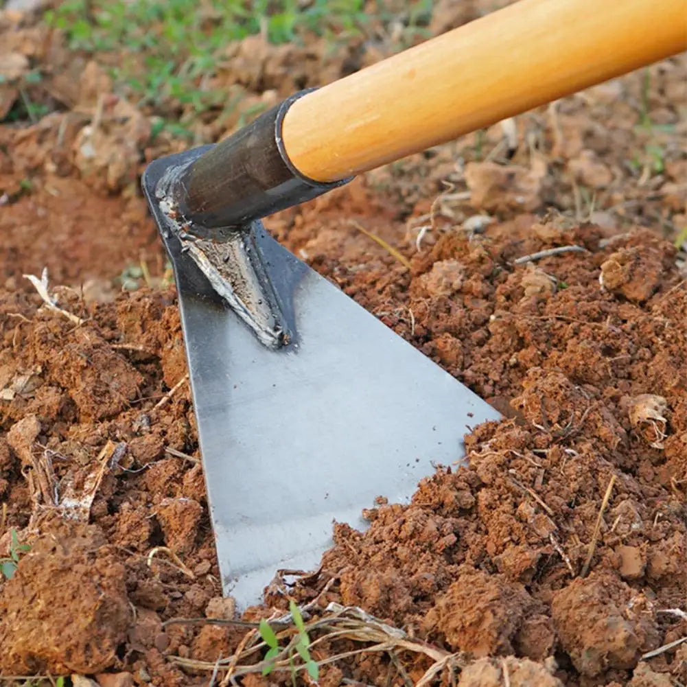 Zappa da giardino in acciaio per lavorare il terreno | ribuella