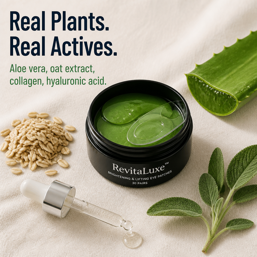 RevitaLuxe | Remove Dark Circles in 20 Minutes Without Using Any Other Eye Cream | ribuella