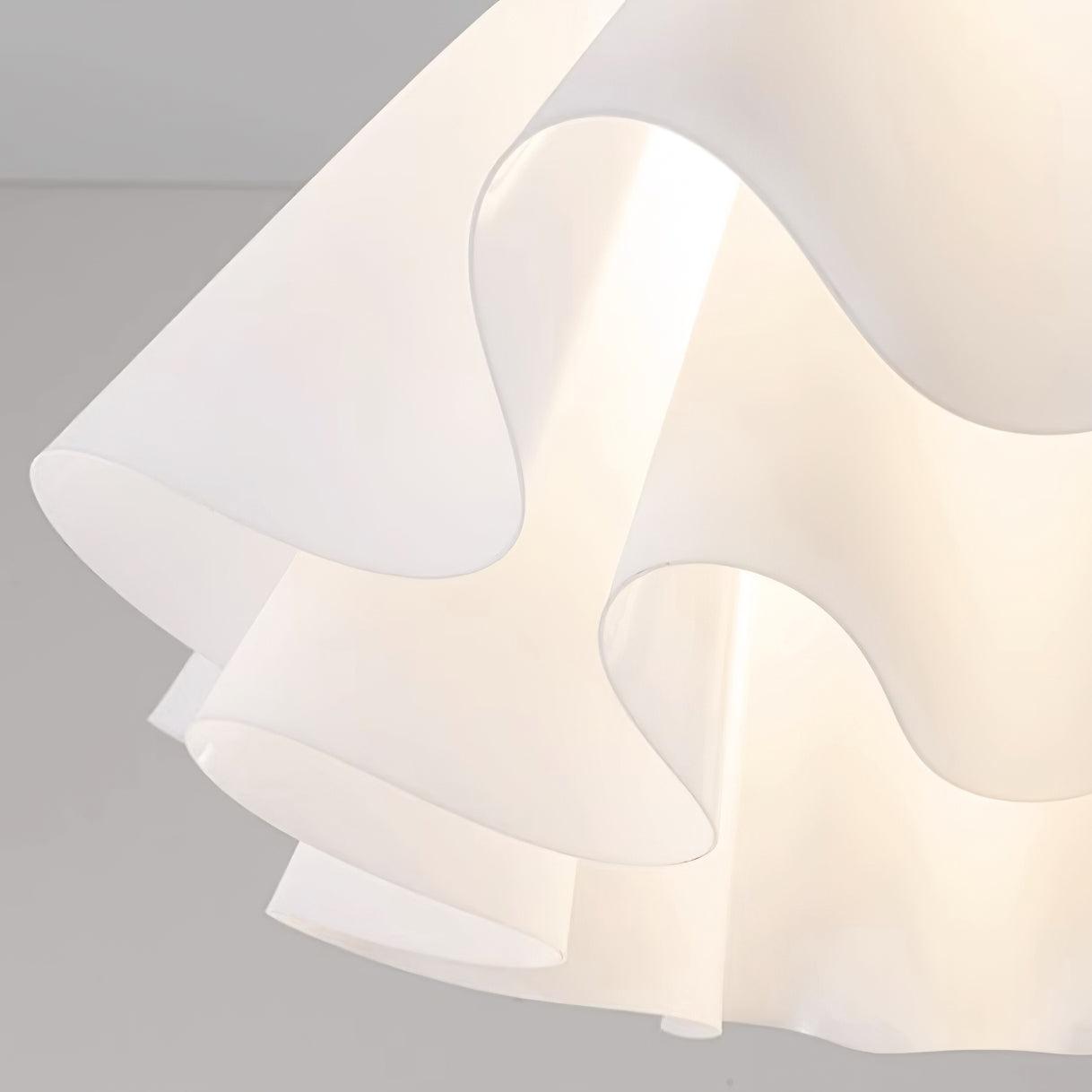 Gailon Contemporary Pleated Drum Ceiling Light Fixture
