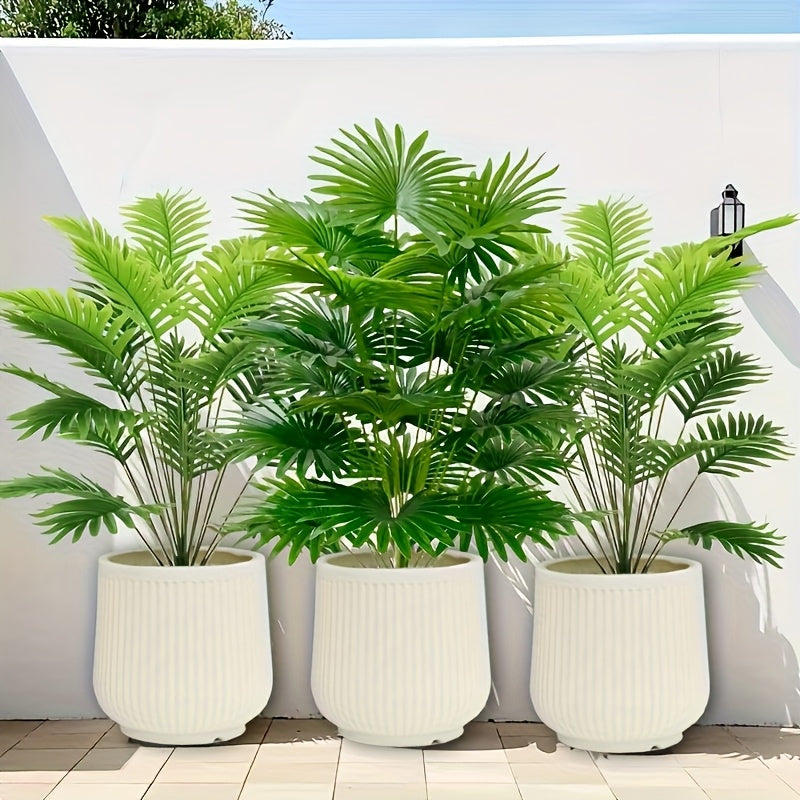 Stylish Indoor Planter Duo for Chic Home Decor | ribuella