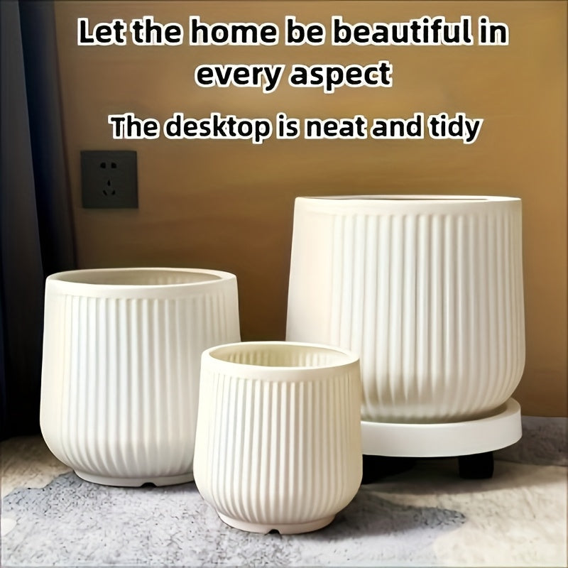 Stylish Indoor Planter Duo for Chic Home Decor | ribuella