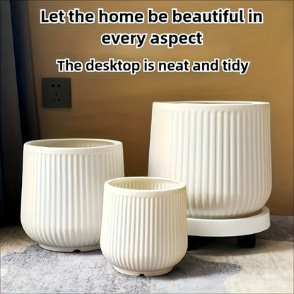 Stylish Indoor Planter Duo for Chic Home Decor | ribuella