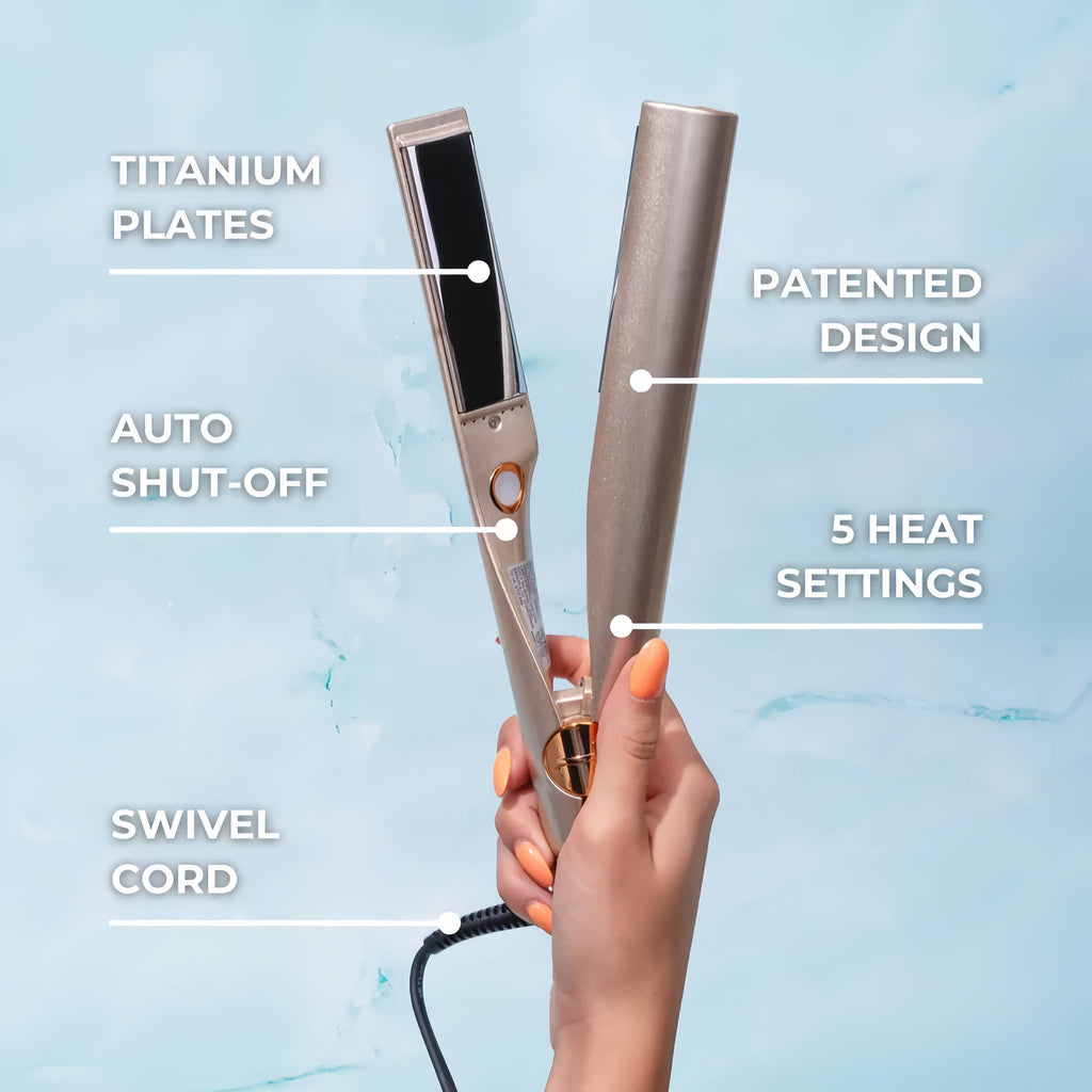 SatinLuxe Dual Styler | Forvandle looken raskt med salongperfekt glans og styling | ribuella