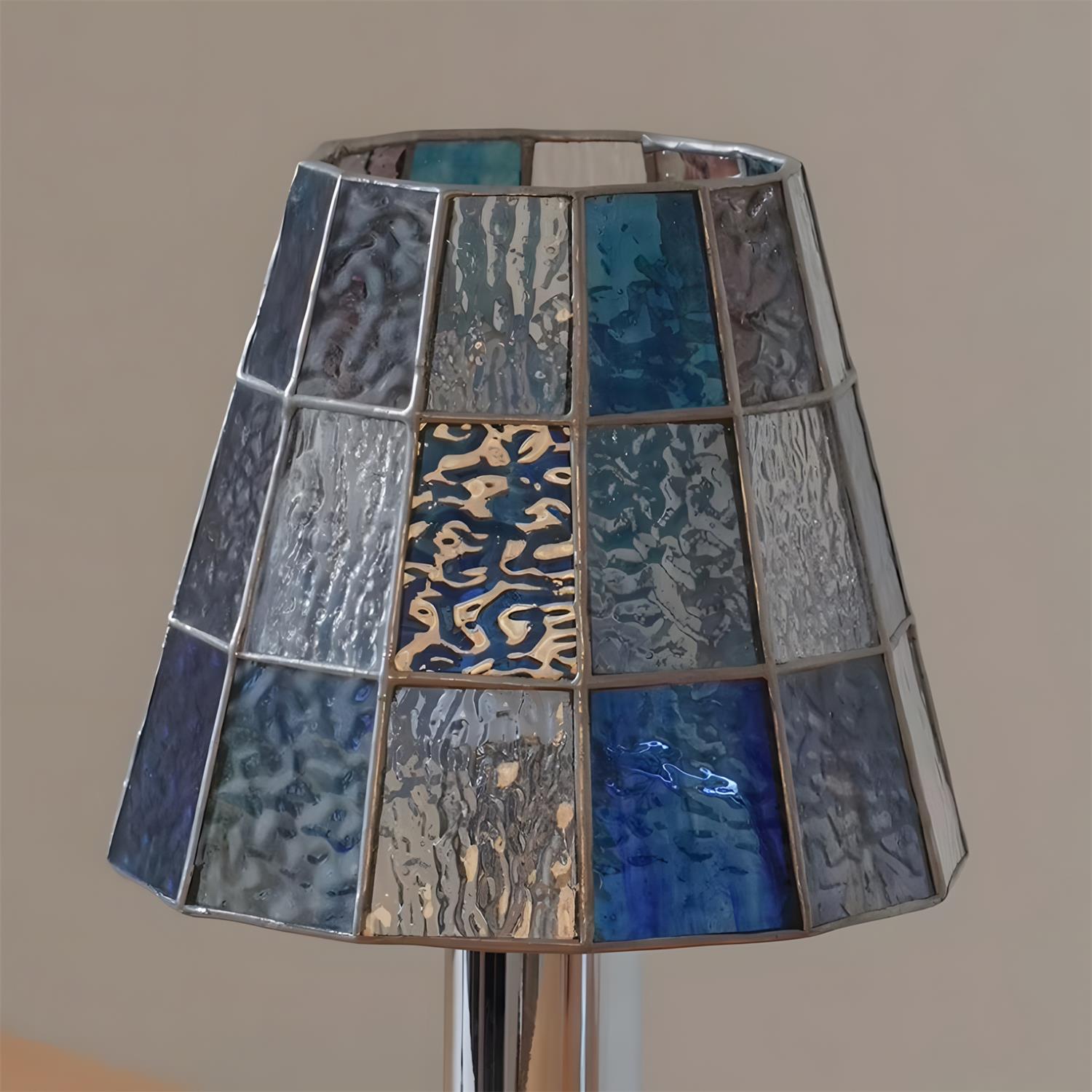 Fun Guy 726 Table Lamp, Conical Geometric Shade Decorative Lighting