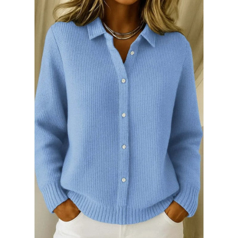 Pull Col Revers Élégant