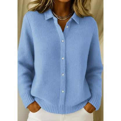 Pull Col Revers Élégant