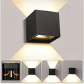 Lampă de perete pătrată pentru exterior - Design vertical și orizontal | ribuella