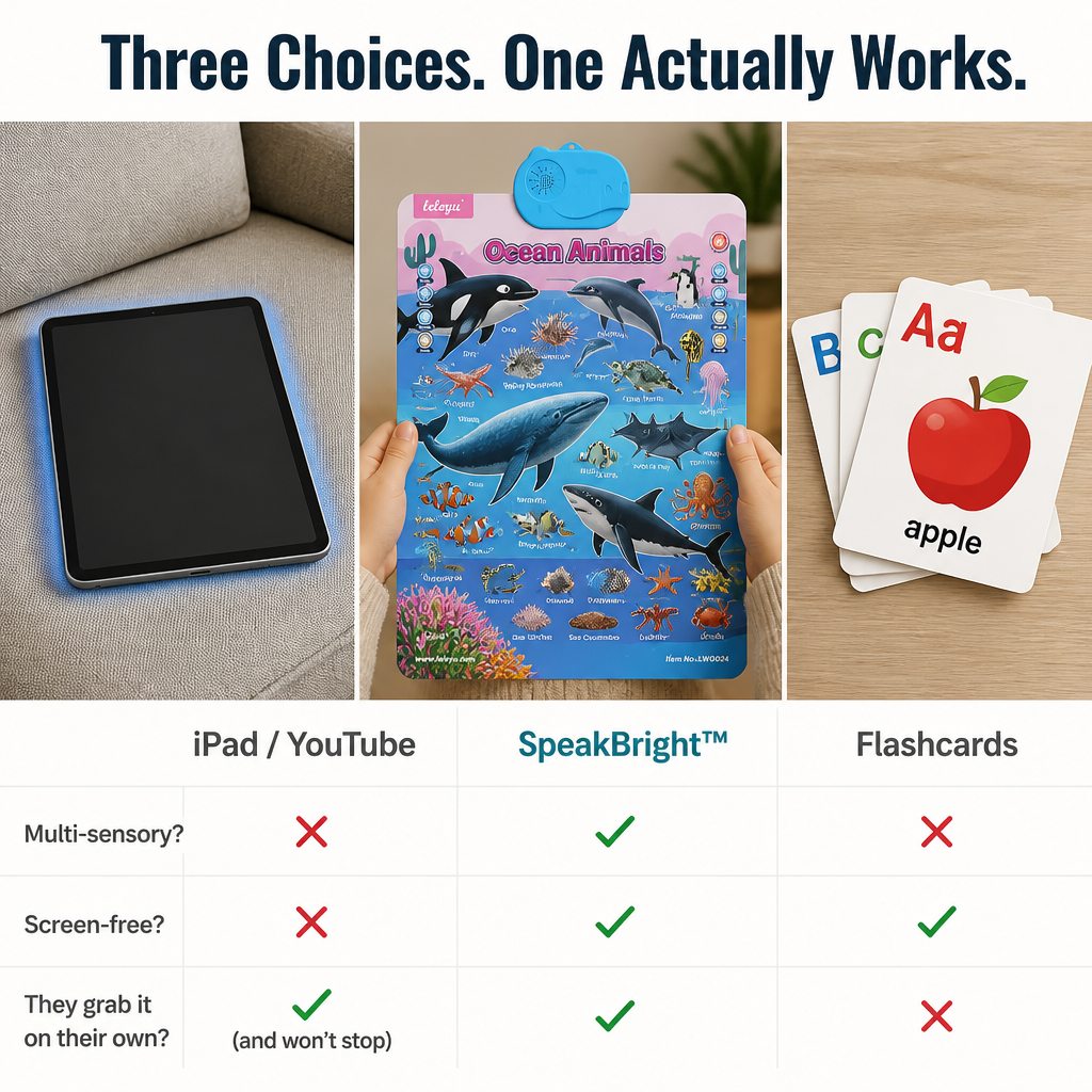 SpeakBright | Swap Screen-Time Struggles for Actual English Words by Week One | ribuella