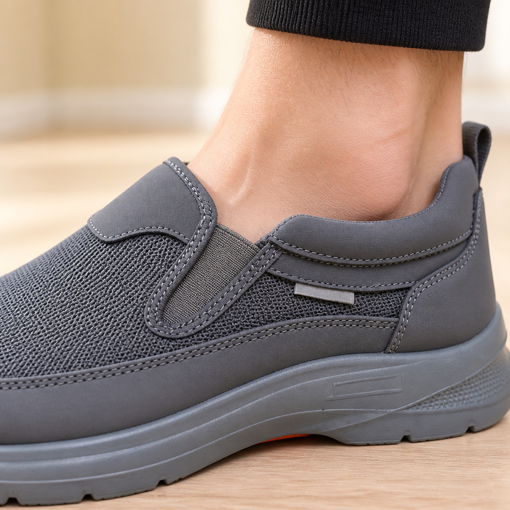 StrideEase – Padded Slip-On Walkers with Airy Mesh Upper | ribuella