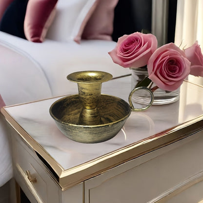 Timeless Nordic-Style Cast Iron Candle Stand | ribuella