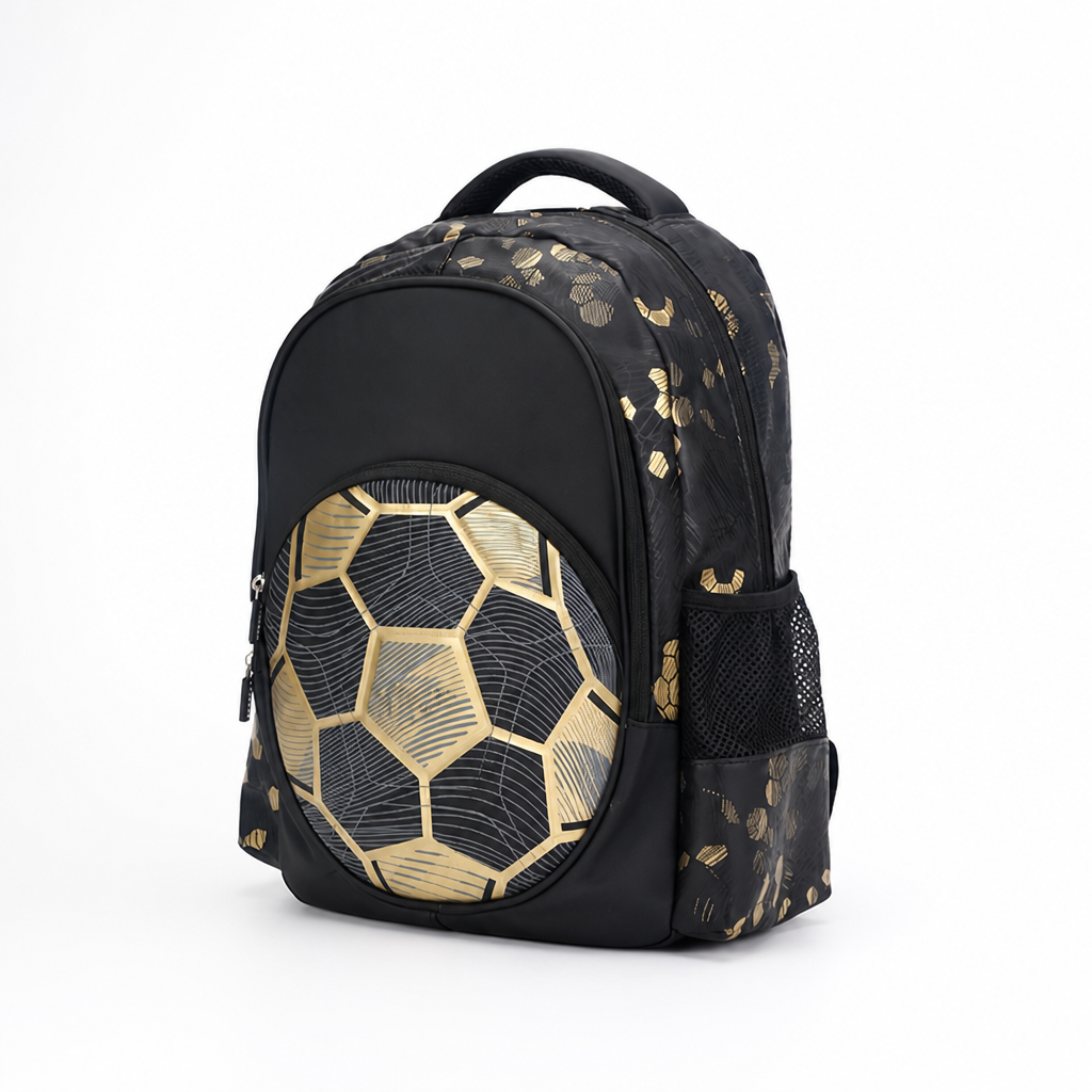 Thick Durable Football-Print Sports Backpack | ribuella